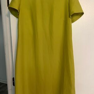 Banana Republic Green Sheath Midi Dress for Work